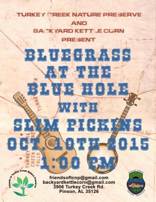 Bluegrass at The Blue Hole with Slim Pickins