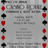 PALS 5th Annual Casino Royale Fundraiser & Silent Auction
