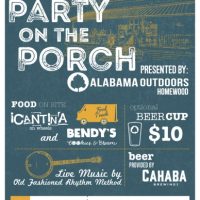 Party on the Porch - May 2016