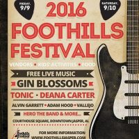 2016 Foothills Festival